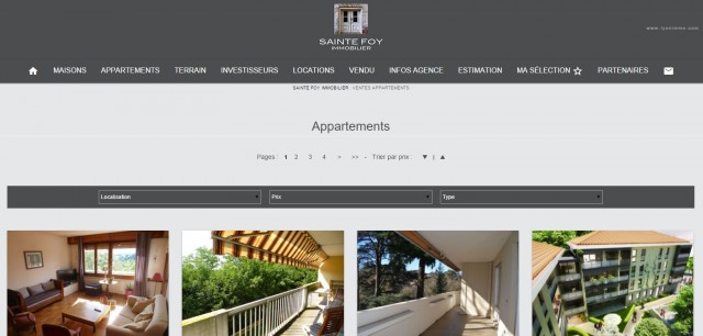 Agence immobilière spécialiste de l'ouest Lyonnais - Sainte Foy Immobilier