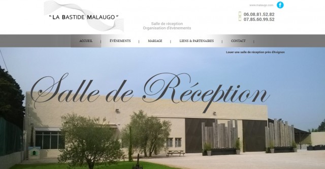 Louer une salle pour un événement près d'Avignon - La Bastide Malaugo