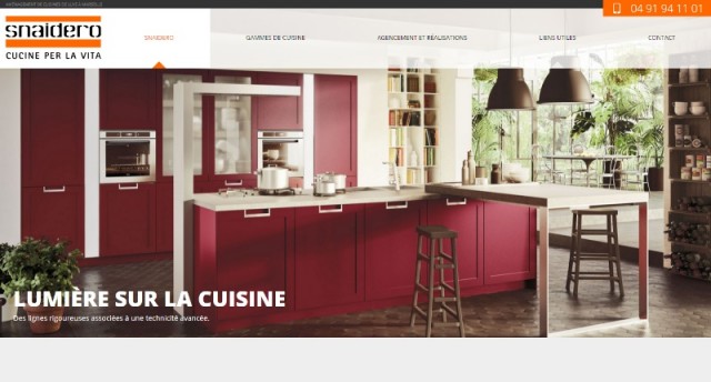 Quel cuisiniste pour l'agencement d'une cuisine contemporaine à Marseille ? - Snaidero