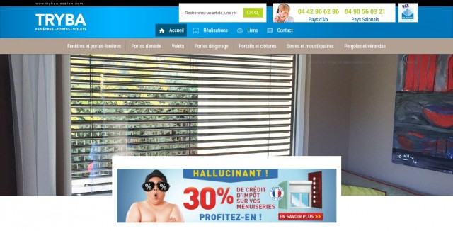 Installateur de fenêtres à Salon-de-Provence - TRYBA