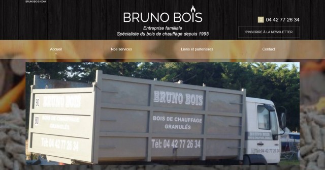 Livraison de bois de chauffage sur Martigues - Bruno Bois