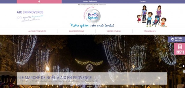 Garde d'enfant par nounou agréée à domicile Aix en provence - Family Sphere