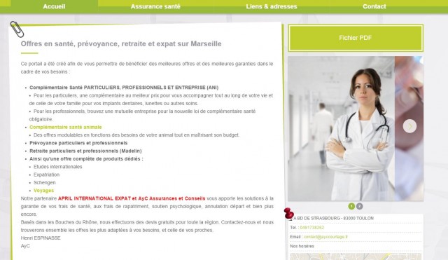 Courtier en assurance santé à Marseille - AYC Assurances et Conseils