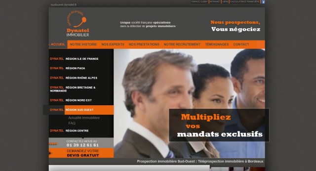 Comment sous-traiter la téléprospection immobilière en Gironde ? Dynatel Sud-Ouest