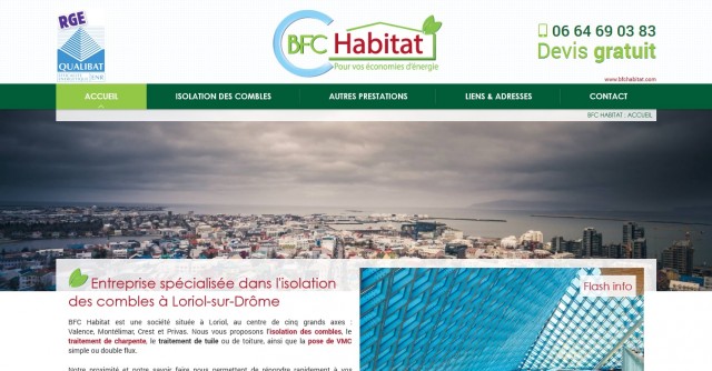 Traitement de tuiles dans la Drôme - BFC Habitat