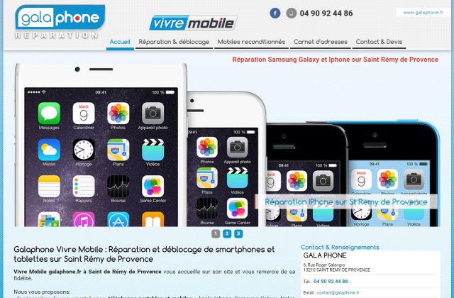 Revendeur de smartphones reconditionnés à Saint-Rémy-de-Provence