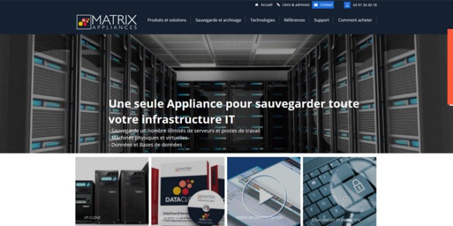 Trouver une solution fiable pour la sauvegarde de ses données en entreprise - Matrix Appliances