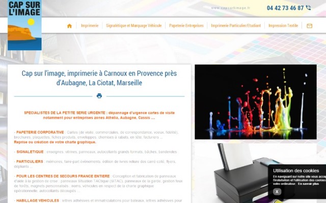 Où faire imprimer des cartes de visite pas chères à Carnoux en Provence ? - Cap sur l'Image