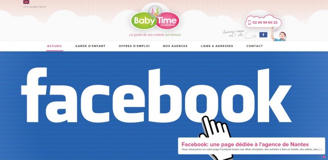 Service de garde d'enfant agréé à domicile sur Nantes - Baby Time