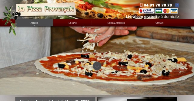 Se faire livrer une pizza à Marseille - La Pizza Provençale