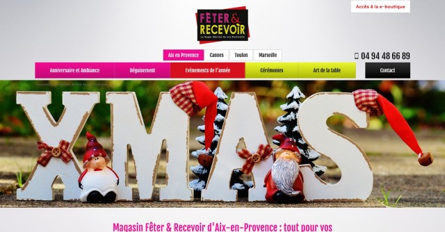 Articles de décoration de mariage à Aix en Provence - Fêter & Recevoir