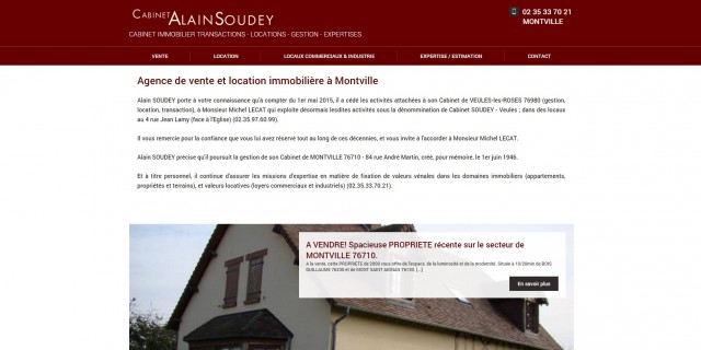 Quelle agence pour l'achat d'une maison normande vers Rouen ? - Cabinet Soudey.