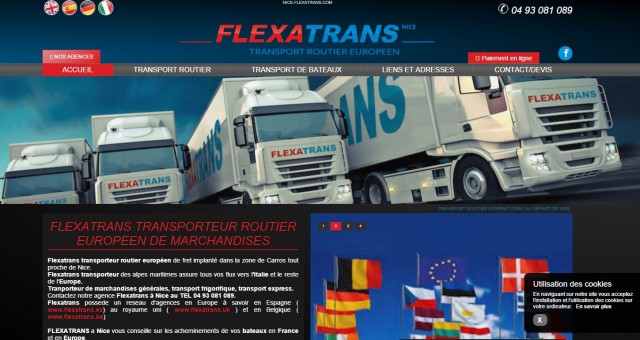 Transport de yacht sur route vers Nice - Flexatrans