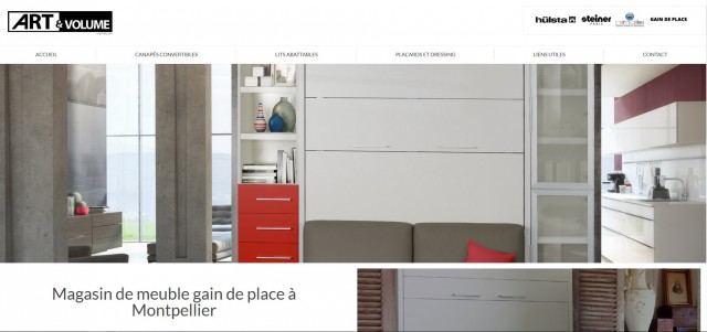 Où acheter des meubles gain de place à Montpellier ? - Art et Volume