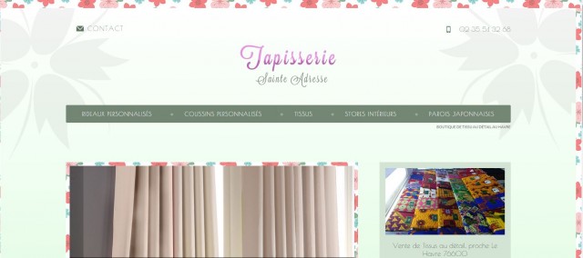 Confection de rideaux personnalisés au Havre