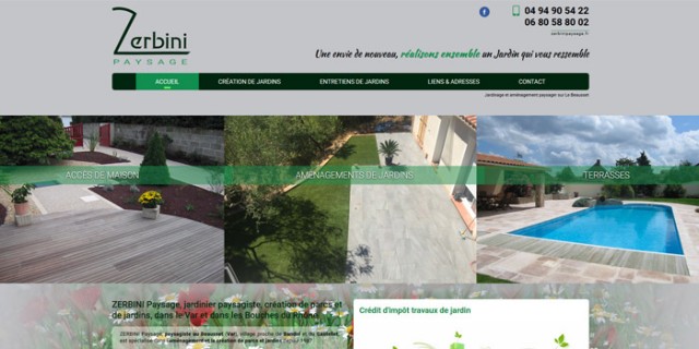 Trouver un paysagiste pour la proposition de plan de jardin sur Bandol - Zerbini Paysage