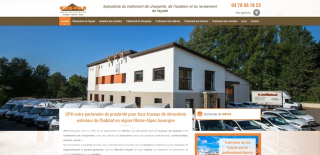 Spécialiste du traitement de toiture sur Lyon - OPH