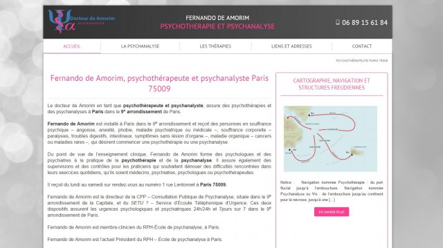 Prendre rendez-vous avec un psychologue à Paris 9ème - Fernando De Amorim