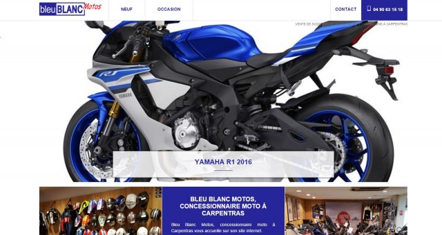Vente de scooters et motos neufs toutes marques à Carpentras - Bleu Blanc Motos