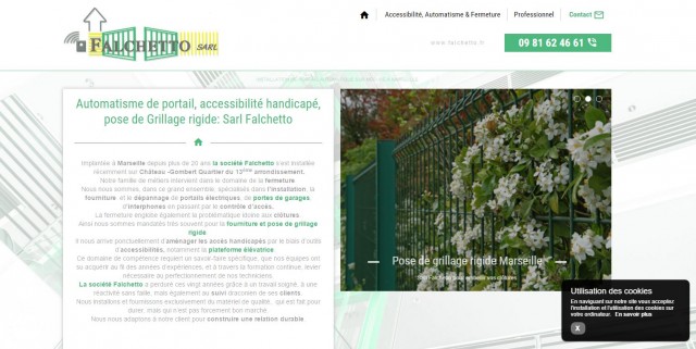 Installateur d'automatisme de portail à Marseille - Falchetto