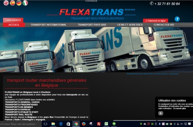 Quelle société pour le transport de fret depuis la Belgique ? - Flexatrans