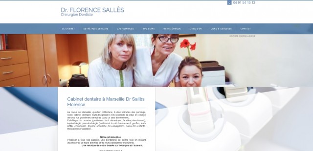 Trouver un bon dentiste à Marseille - Dr Florence Sallès