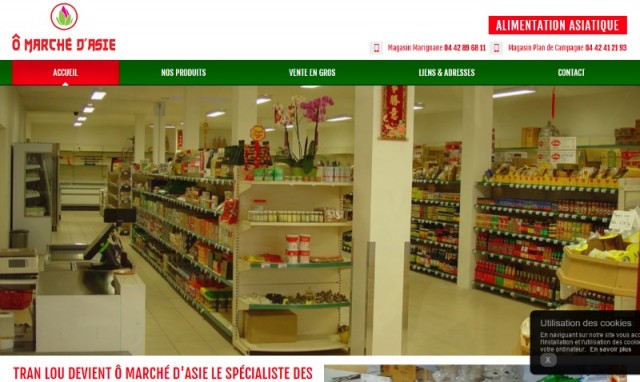 Où acheter des produits asiatiques sur Plan de Campagne ? - ô Marché d'Asie