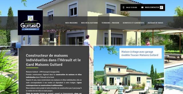 Constructeur de villa sur mesure vers Montpellier - Maisons Guitard