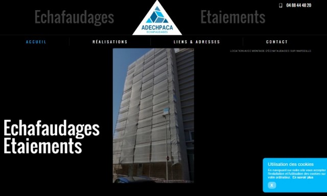 Où louer un échafaudage pour un ravalement de façade sur Marseille ? - ADECH PACA