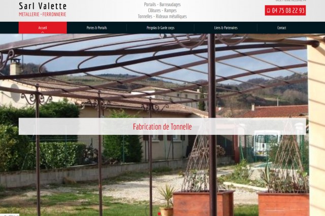 Trouver un ferronnier pour la création d'une pergola sur mesure à Valence - Valette Métallerie
