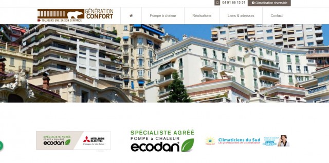 Entreprise agréée pour la pose de pompe à chaleur à Marseille - Génération Confort
