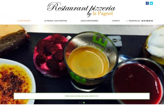 Restaurant pour privatisation de salle et soirée avec traiteur à Marseille 10ème - Restaurant Pizzeria by le Pagnol
