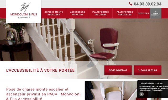 Quelle entreprise pour l'installation d'un ascenseur privatif à Cannes ? - Mondolini & Fils Accessibilité