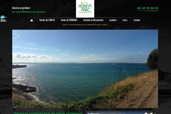 Vente de chalets en résidence de vacances dans la Manche - Hudilys Parc