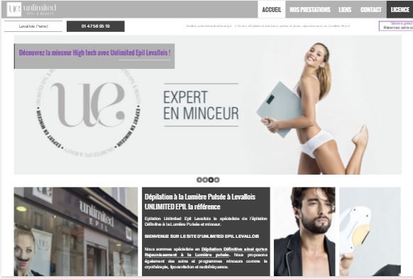 Epilation et rajeunissement à la lumière pulsée sur Levallois Perret - Unlimited Epil & Beauty
