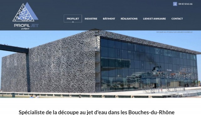 Comment découper des pièces mécaniques au jet d'eau dans les Bouches du Rhône ? - Profiljet