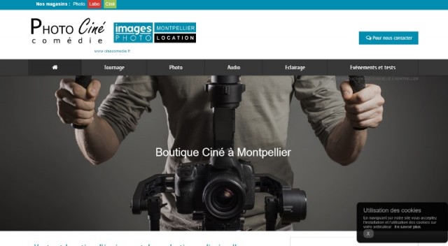 Où louer du matériel de tournage sur Montpellier ? - Photo Ciné Comédie