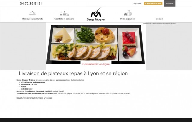 Se faire livrer des plateaux-repas à Lyon - Serge Magner