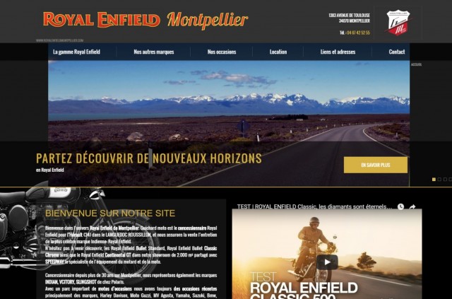 Où acheter une moto Royal Enfield dans l'Hérault ? - Guichard Moto