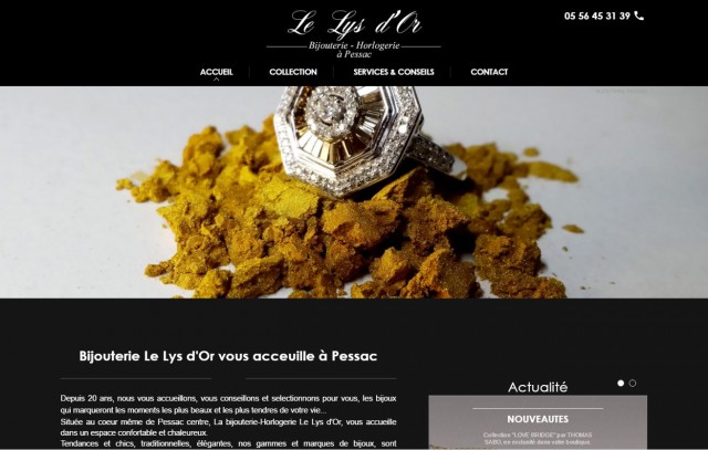 Où trouver une alliance en or blanc et diamants à Pessac ? Le Lys d'Or