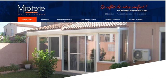 Menuiserie alu et pvc à Istres - Miroiterie d'Istres
