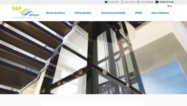 Quelle entreprise pour l'installation d'un monte-escaliers à Toulon ? - Var Access