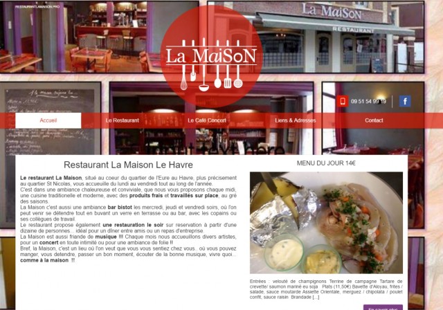 Où manger pas cher le midi vers les Docks Vauban du Havre ? - Restaurant La Maison