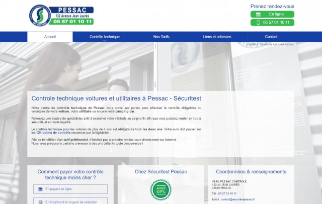 Quel controle technique à Pessac ? Securitest Pessac