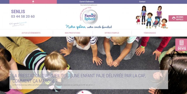 Garde d'enfants et soutien scolaire à Senlis dans l'Oise - Family Sphere Senlis