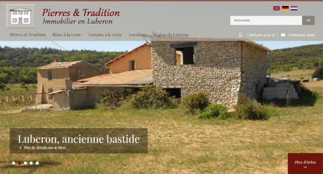 Quelle agence pour l'achat d'une bastide en pierre dans le Lubéron ? - Pierres et Tradition
