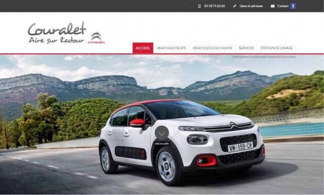 Annonces de voitures Citroën d'occasion dans les Landes - Garage Couralet