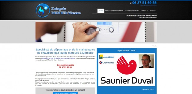 Dépannage de chaudière à gaz à Marseille - Entreprise Bertier