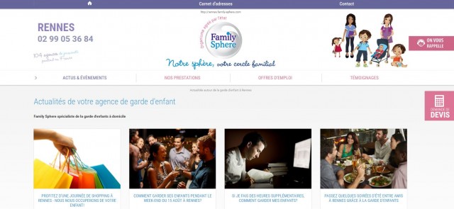 Garde d'enfants à Rennes - Family-Sphère