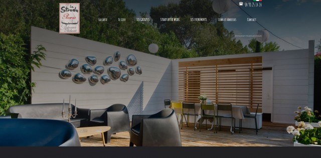 Restaurant italien aux Angles - La Strada